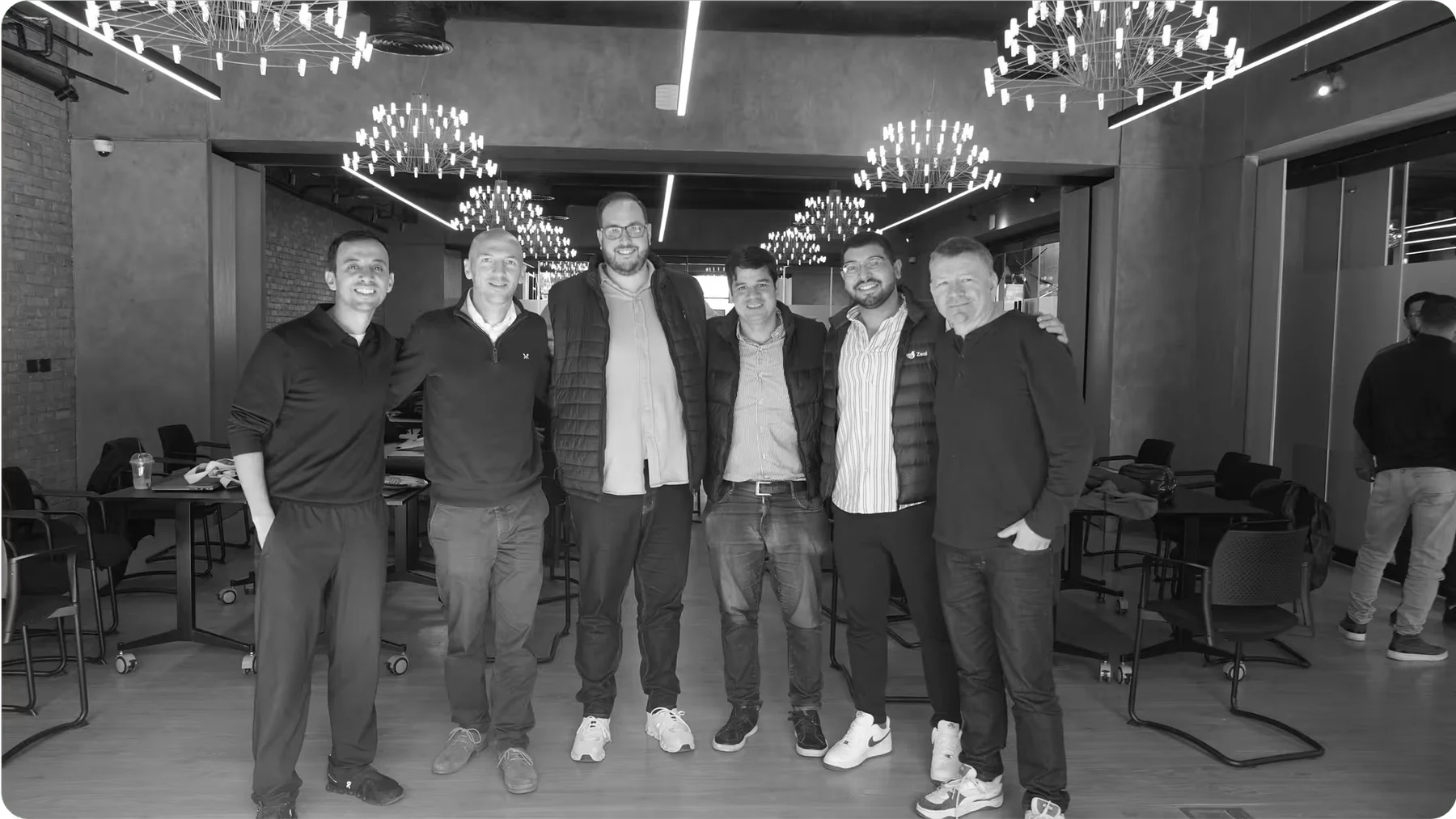 Members of the Zeal team together